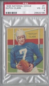 1935 National Chicle 1 Dutch Clark